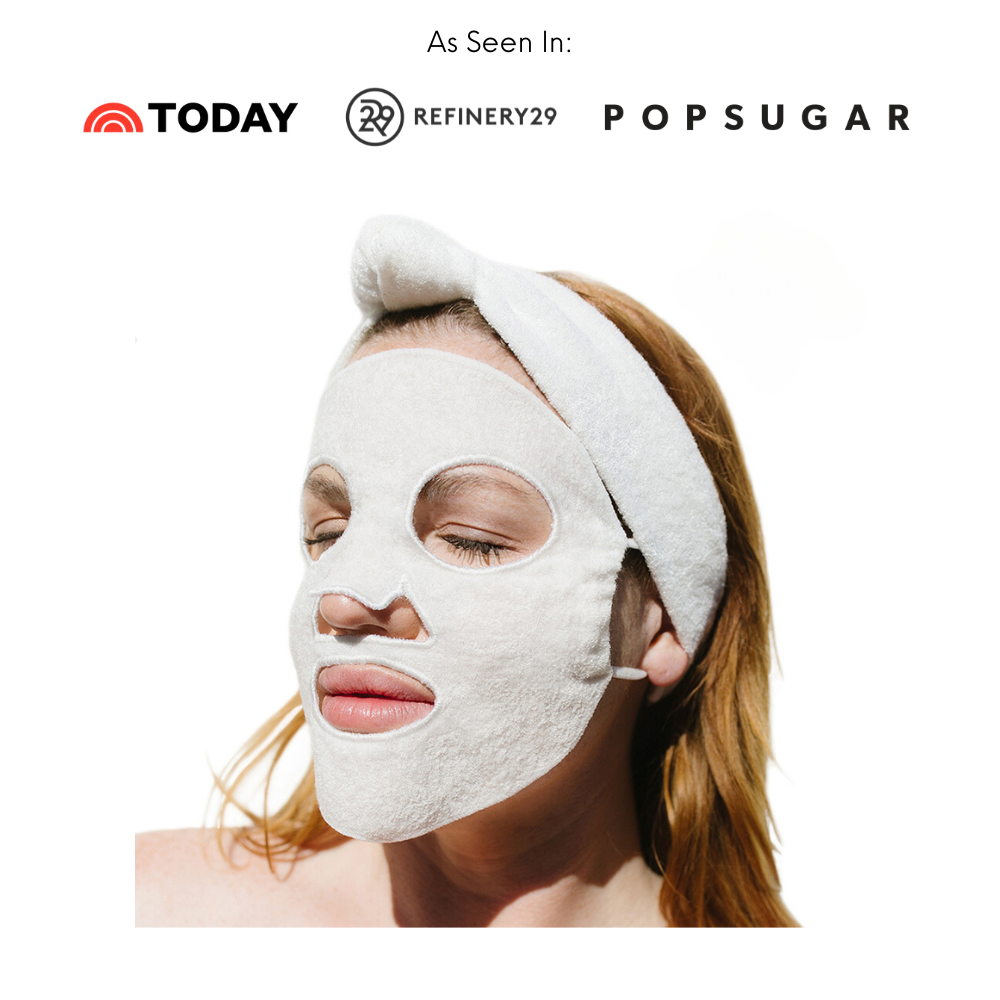 Pure Luxury Organic Reusable Sheet Mask with Matching Spa Headband –  jennypatinkin