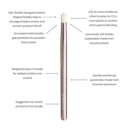 Sustainable Luxury Smokey Eye Brush