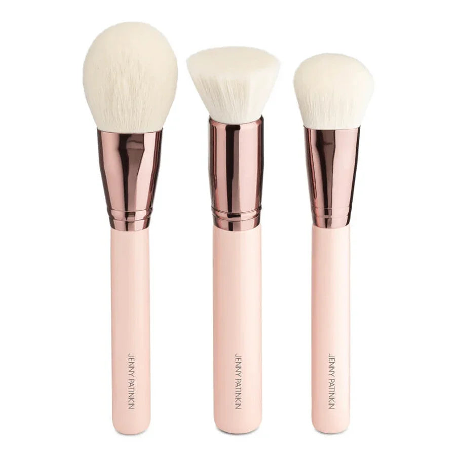 3-Piece Complexion Makeup Brush Set | Jenny Patinkin – jennypatinkin