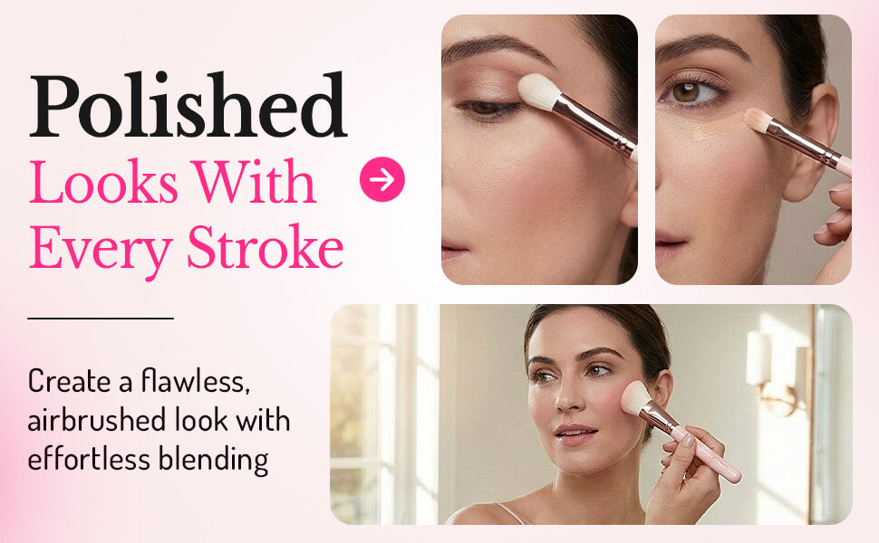 15-piece Makeup Brush Set for Face & Eyes | Jenny Patinkin