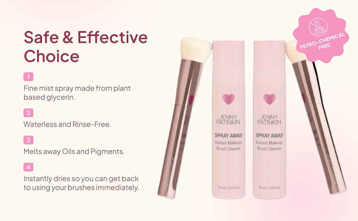 Spray Away Instant Makeup Brush Cleaner