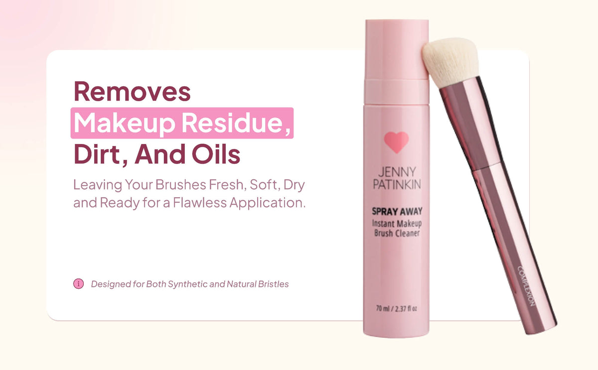 Spray Away Instant Makeup Brush Cleaner