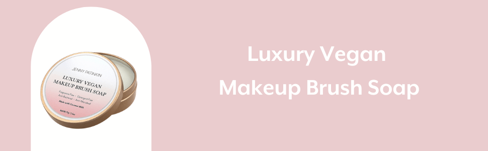 Luxury Vegan Makeup Brush Soap