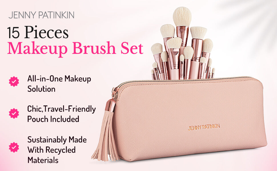 15-Piece About Face Makeup Brush Set