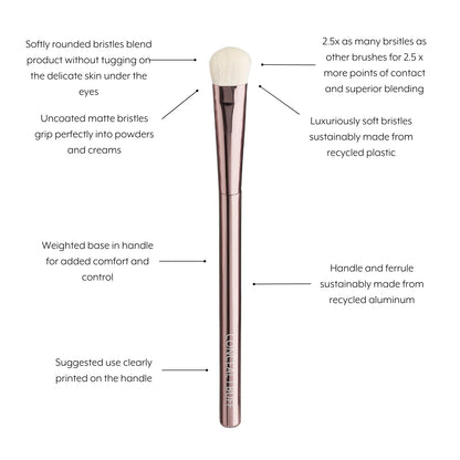 Sustainable Luxury Conceal/Buff Brush