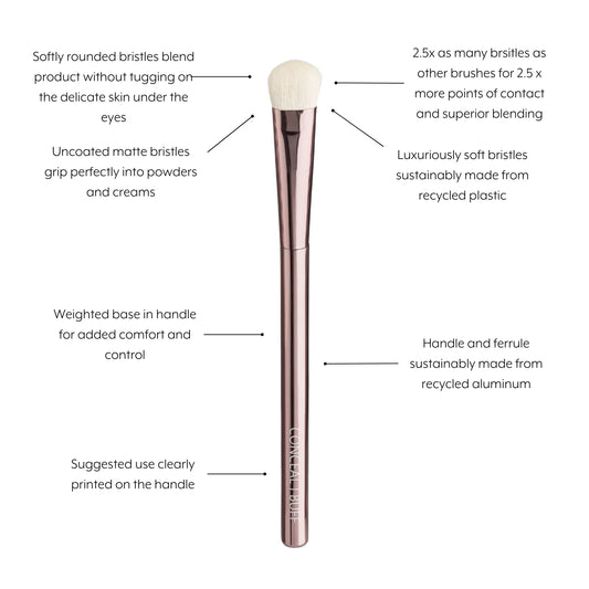 Sustainable Luxury Conceal/Buff Brush