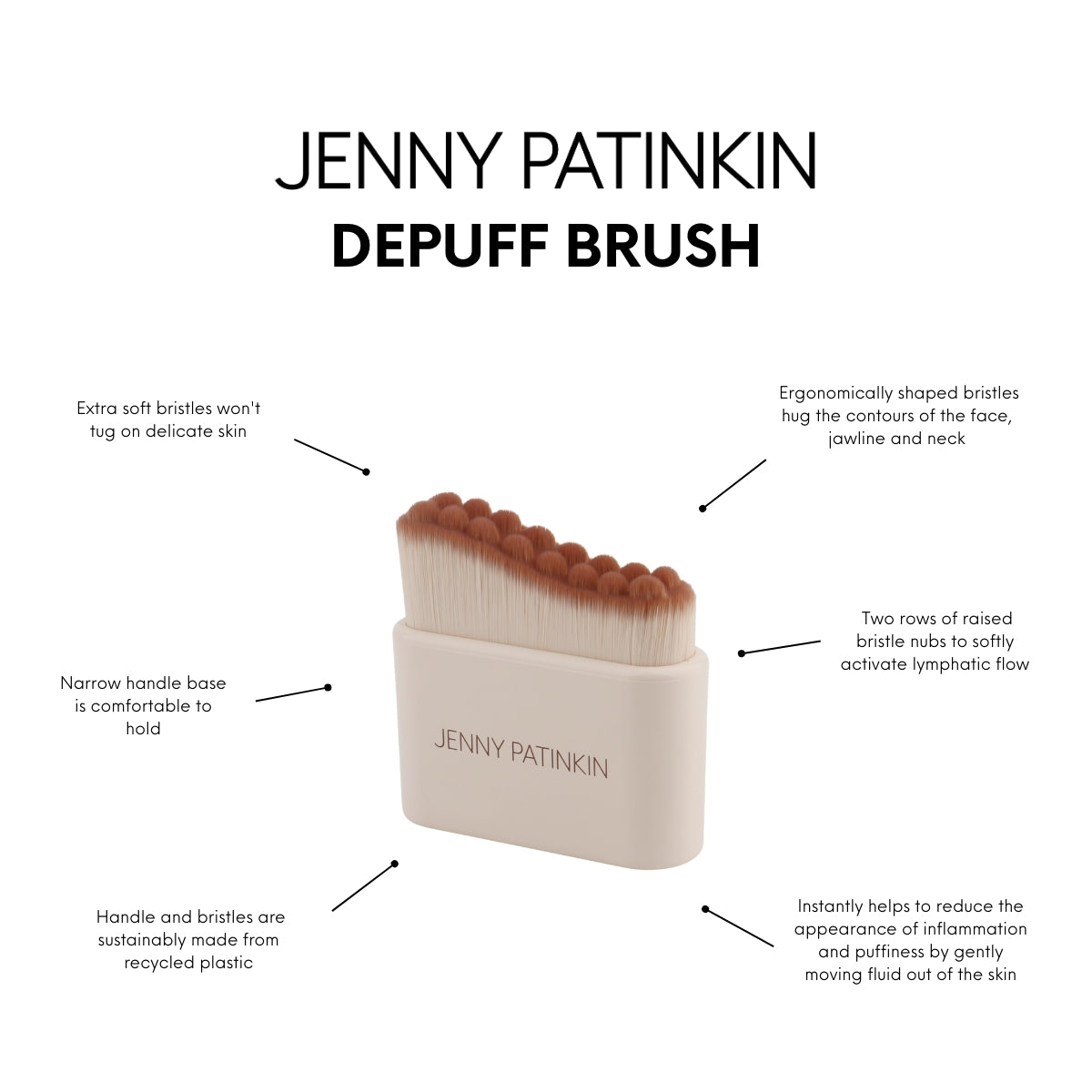 Facial Depuffing Brush for Instant Relief
