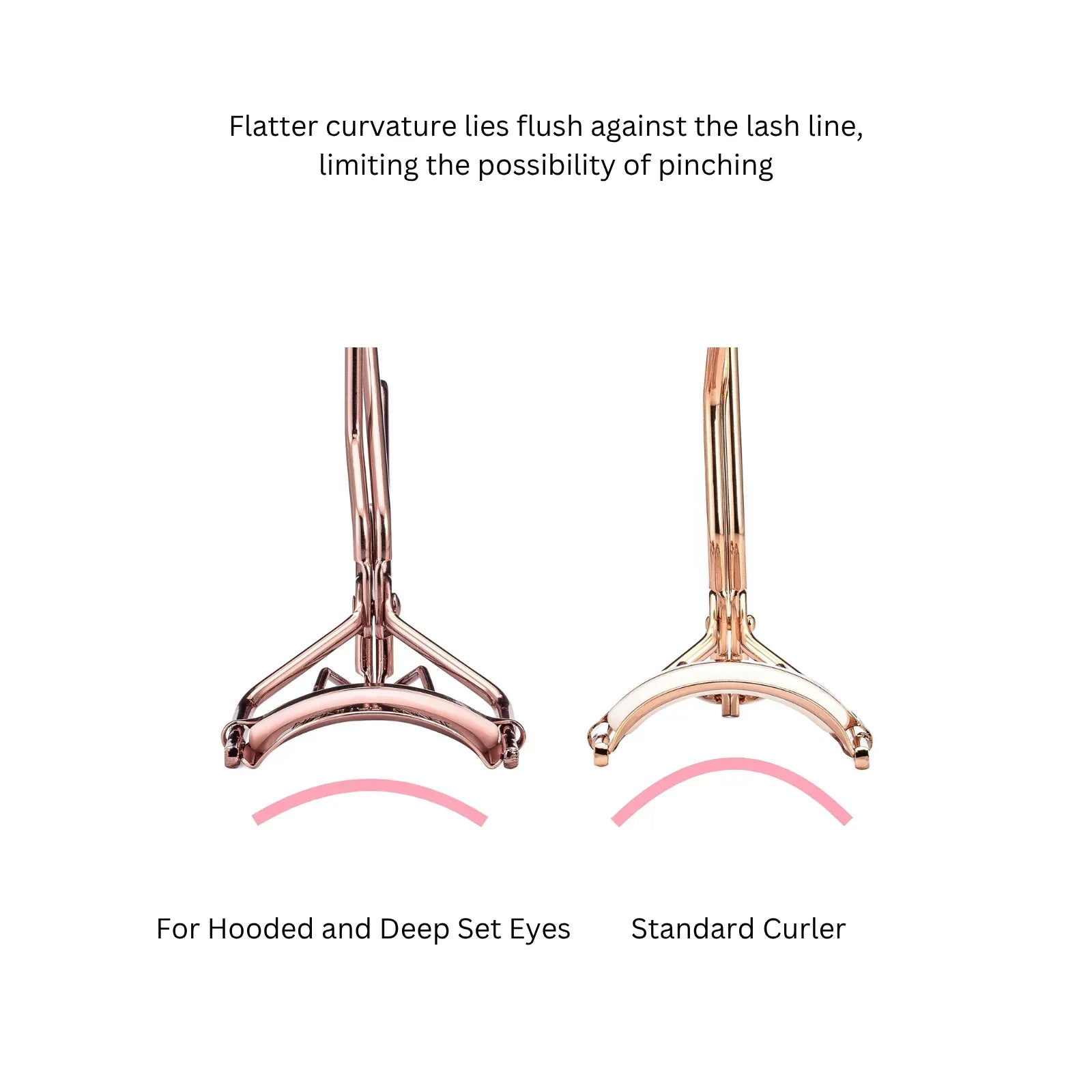 Jenny Patinkin Big Reveal eyelash curler for smooth, even lash lift