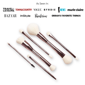 
                
                Load image into Gallery viewer, Sustainable Luxury Makeup Brush Set, Dual-Ended
                
                