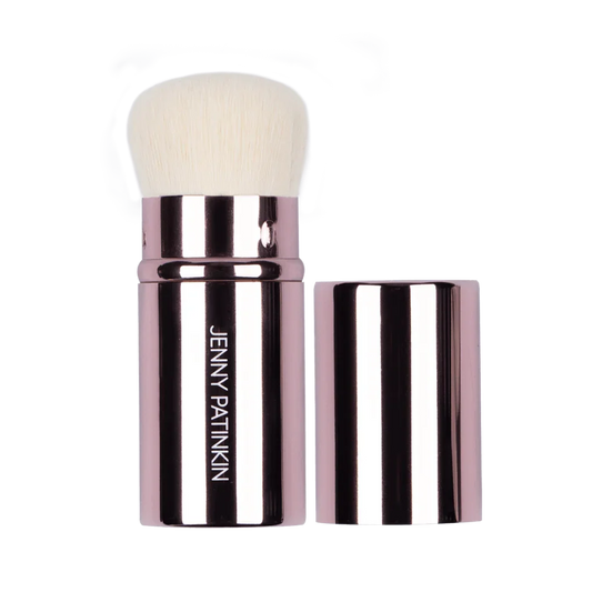 Glow & Go Retractable Makeup Brush with lid