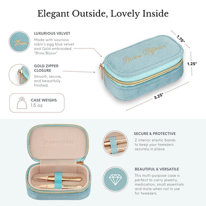 Brow Bijoux Mini Tweezer Set
