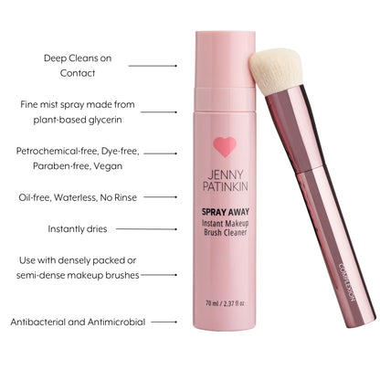 Spray Away Instant Makeup Brush Cleaner