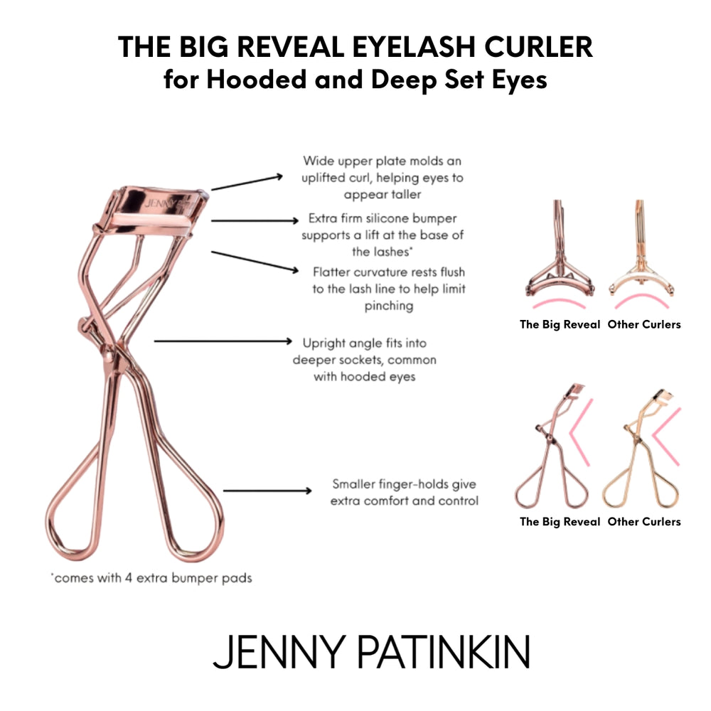 
                
                Load image into Gallery viewer, The Big Reveal Eyelash Curler for Hooded and Deep Set Eyes
                
                