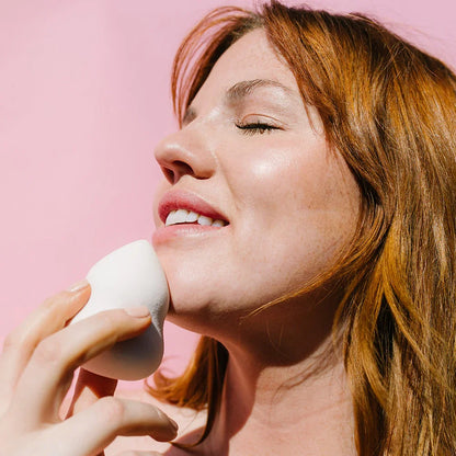 Pure Luxury Makeup Sponge Duo, Made with Upcycled Rice