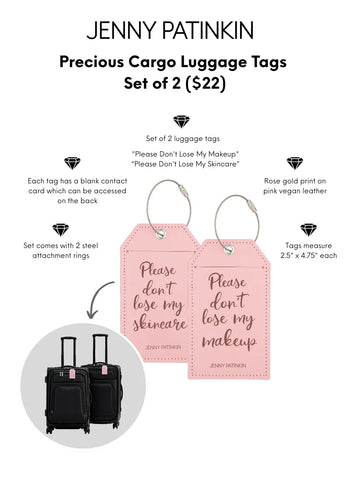 Precious Cargo Luggage Tags, Set of 2