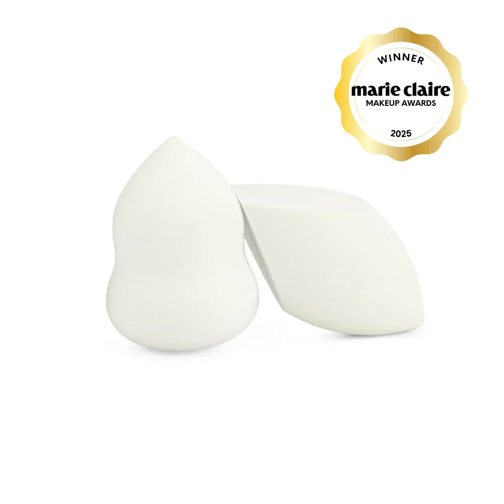Pure Luxury Makeup Sponge Duo, Made with Upcycled Rice