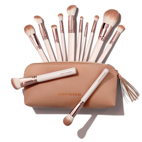 The Quiet Luxury Collection, 12-Piece Makeup Brush Set