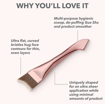 Sheer Beauty Ultra Thin Brush, for Makeup and Skincare