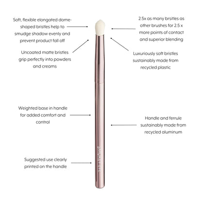 Sustainable Luxury Smokey Eye Brush
