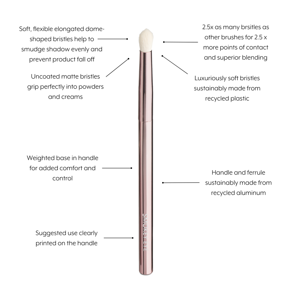 
                
                Load image into Gallery viewer, Sustainable Luxury Smokey Eye Brush
                
                