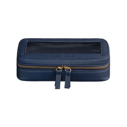 navy vegan leather case included with The Superstition Set
