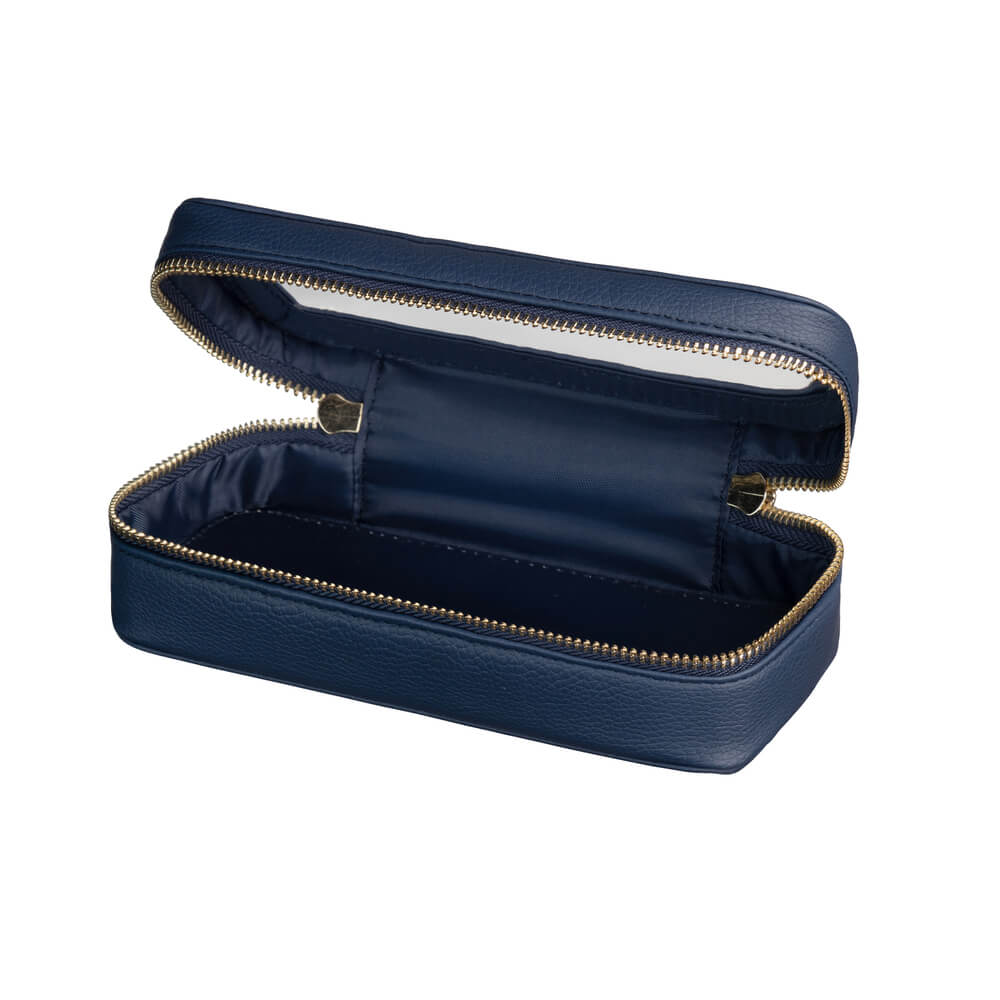 The Superstition Set navy vegan leather case