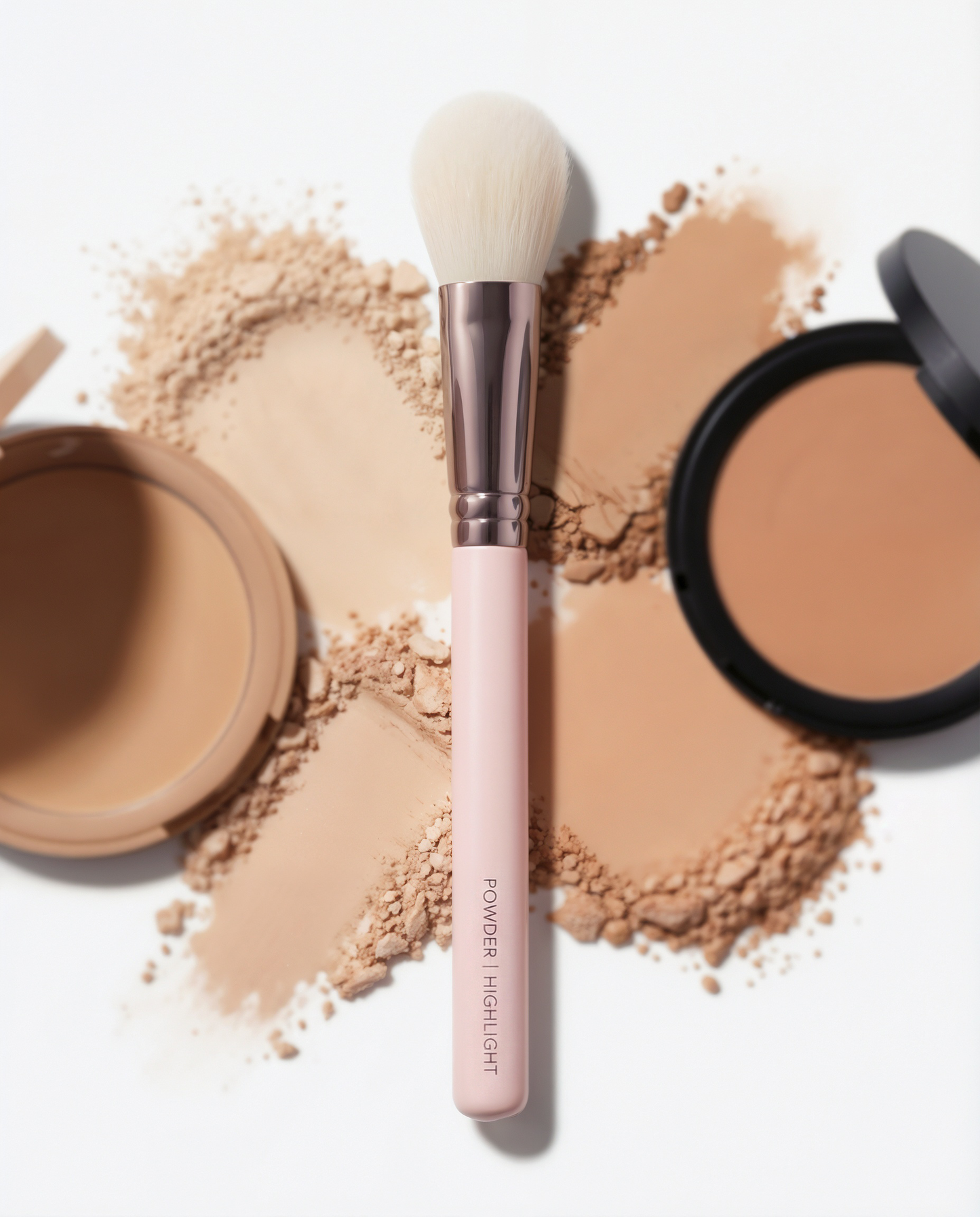 3-Piece Touch Up Tools Makeup Brush Set