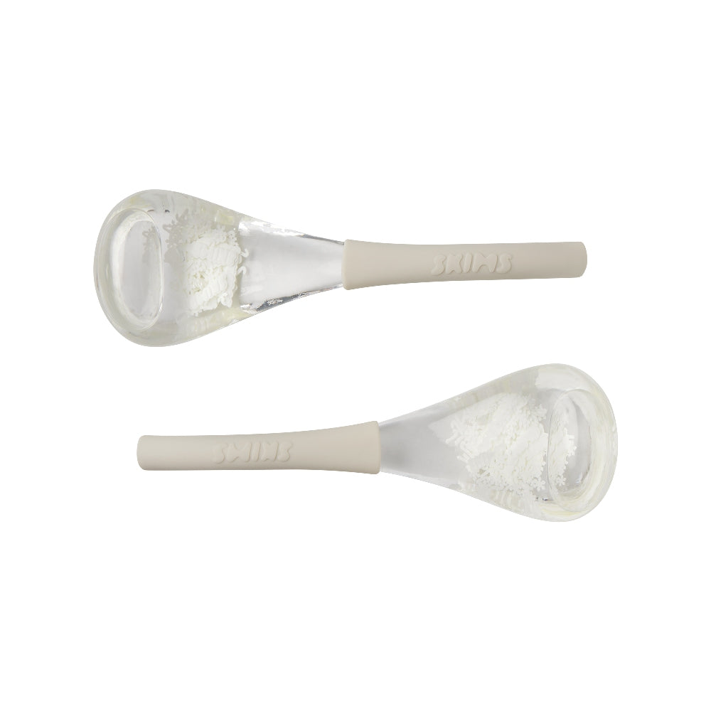 White Facial Massage Tools