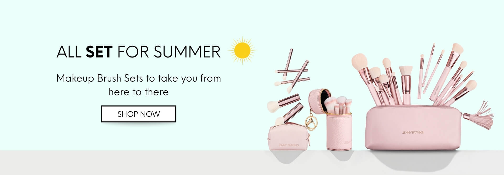 All Set for summer makeup brush sets to take you from here to there