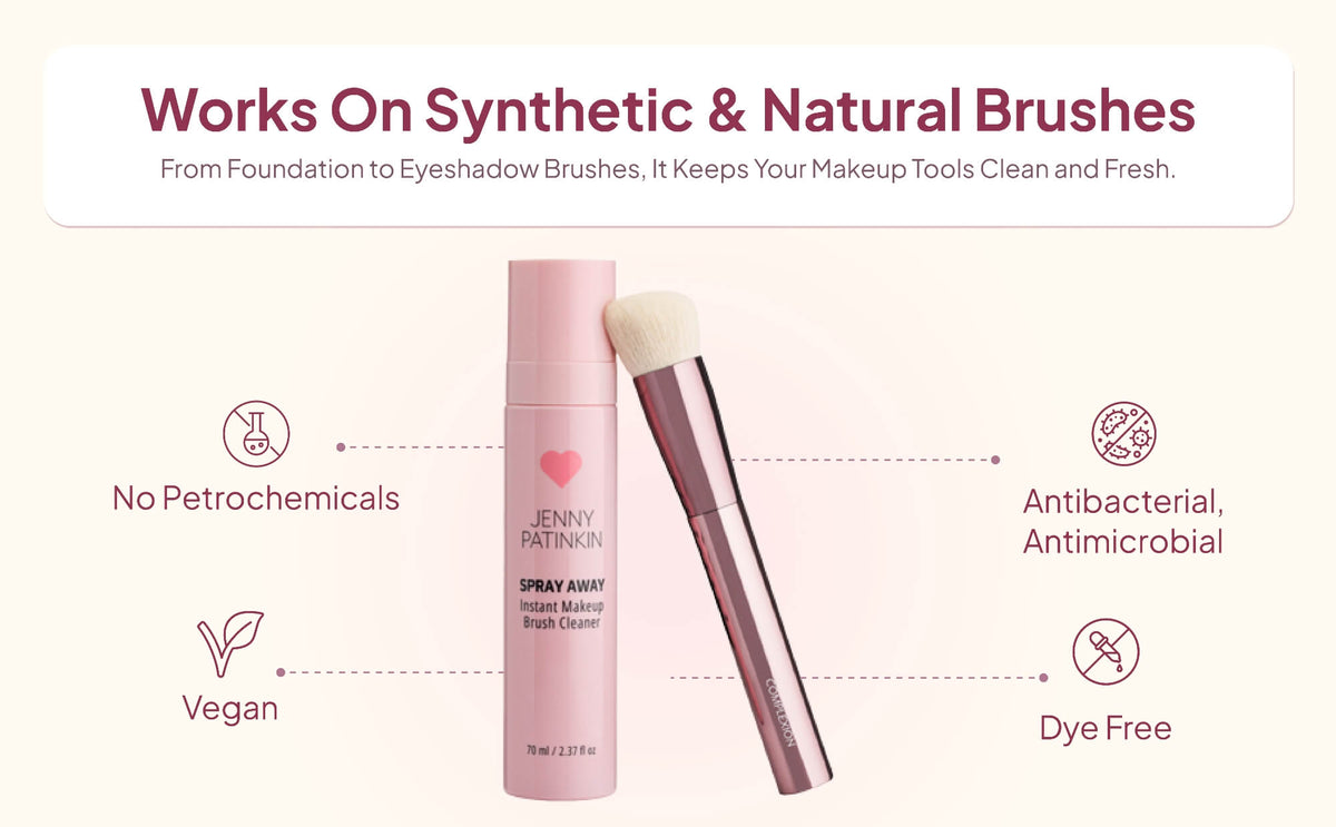 Spray Away Instant Makeup Brush Cleaner