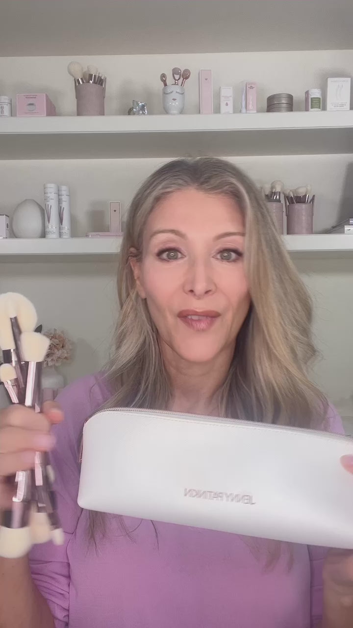 Demi Dual-Ended Makeup Brush Set for Travel | Jenny Patinkin