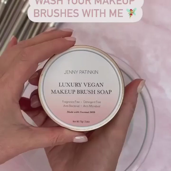 Luxury Vegan Makeup Brush Soap
