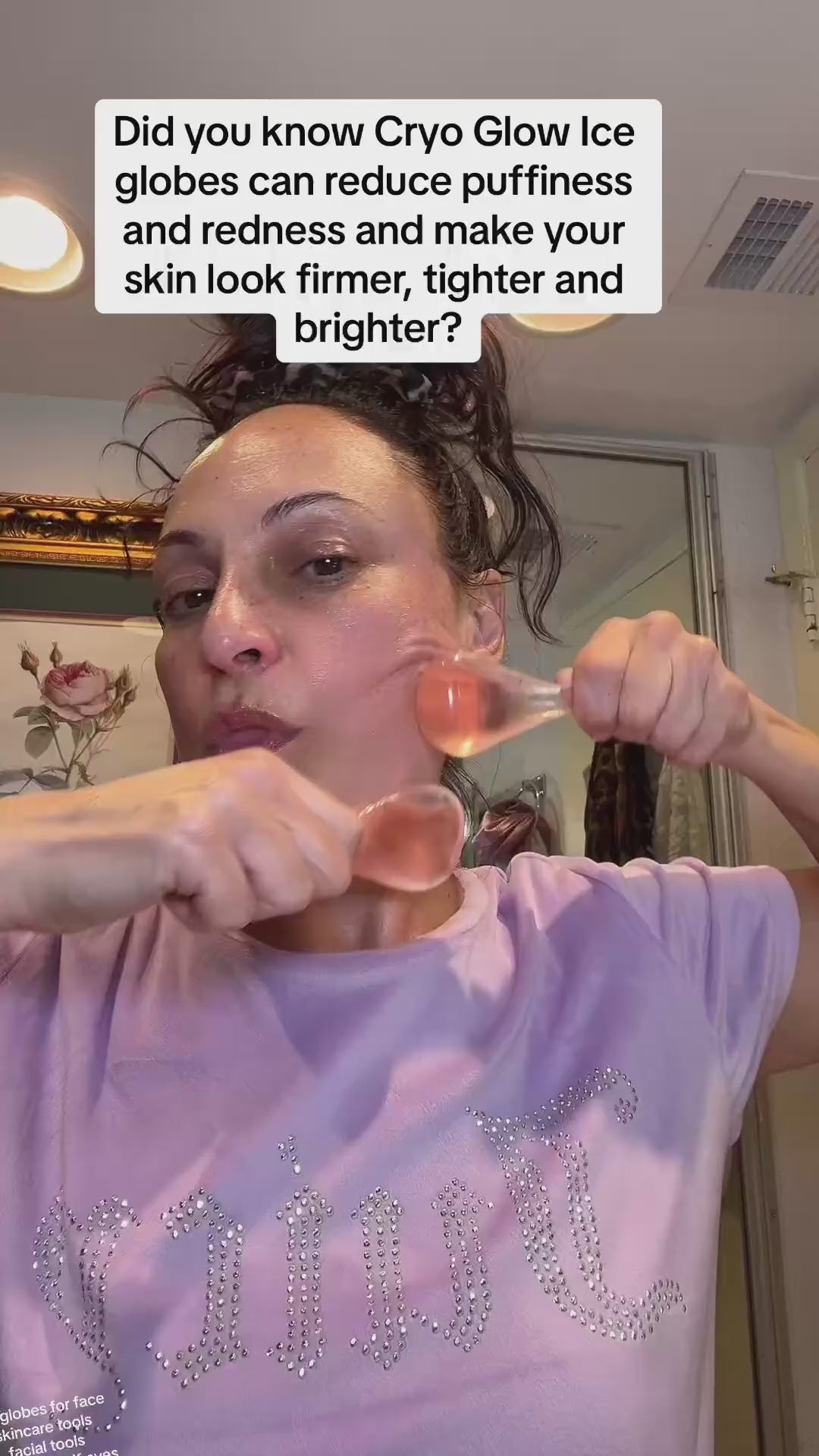 Cryo Globes are a must for skin. They're super cool
