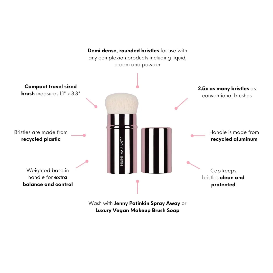 Glow & Go Retractable Makeup Brush